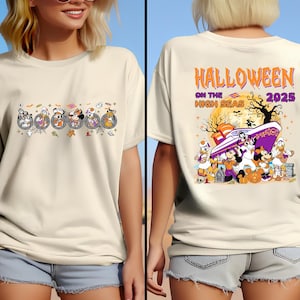 Disney Mickey and Friends Halloween on the High Seas Shirt, Spooky Season Shirt, Disney Cruise Halloween Shirt, Halloween Party Shirt