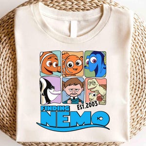 Disney Finding Friends Shirt,Finding Nemo Shirt,Animal Kingdom Tee,Finding Nemo Character Shirt,Finding Nemo Birthday Party Shirt,Kids Shirt