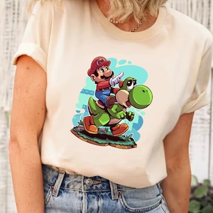 Super Mario Shirt,Super Mario Bros Shirt,Super Mario Nintendo World Shirt,Super Mario Character Shirt,Princess Peach Shirts,Mario Shirts