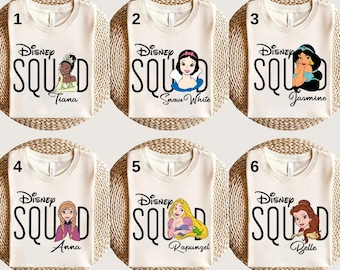 Camiseta de Princesas Disney, Camiseta de Vacaciones Disney, Camiseta de Viaje de Chicas Disney, Camiseta de Princesas a Juego, Camiseta de Magic Kingdom, Camiseta de Viaje Disney