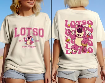 Toy Story Lotso Two-Sided Shirt,Toy Story Characters Shirt,Lotso Huggin Bear Shirt,Disney Toy Story Shirt,Disney Lotso Shirt,Toy Story Shirt
