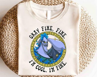 Disney Villains Hades Hercules-tröja, rolig jag är cool jag är fin Hades-tröja, Disney Hercules-tröja, Magic Kingdom-tröja, Disney Villains-tröja