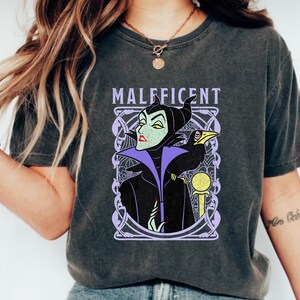 Disney Vintage Maleficent Portrait Shirt, Disney Dornröschen Schurken T-Shirt, Disney Bösewichte Maleficent Shirt, Disney Magic Kingdom Shirt