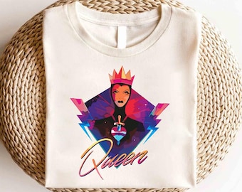 Chemise méchante reine Disney, chemise méchants Disney, t-shirt Bad Witches Club, chemise méchante reine blanche neige Disney, chemise voyage Disney, cadeau d'anniversaire
