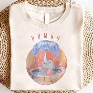 Disney Dumbo Watercolor Shirt, Disney Dumbo Shirt, Dumbo The Flying Elephant Shirt, Magic Kingdom Shirt, Disney Famaily Vacation Shirt