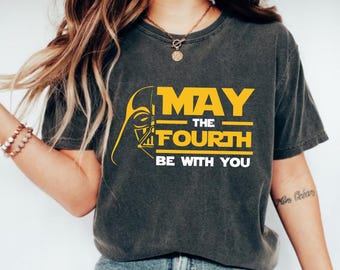 Disney Star Wars May the 4th Be With You-shirt, Darth Vader-shirt, Galaxy's Edge-shirt, Star Wars Day-T-shirt, Star Wars-cadeau, Star Wars-personage