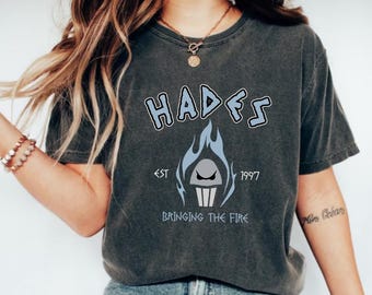 Camiseta de los villanos de Disney, Hades y Hércules, camiseta de Hades de Disney, camiseta de Hércules de Disney, camiseta de Magic Kingdom, camiseta de los villanos de Disney, camiseta de regalo de cumpleaños