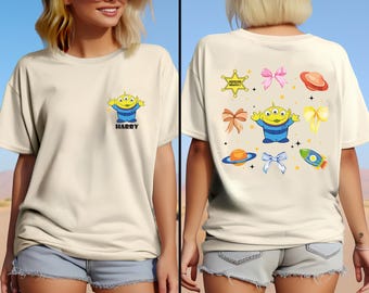 Camiseta de Toy Story Pizza Planet, camiseta de Disney Pizza Planet, camiseta para amantes de la pizza, camiseta de extraterrestre de Toy Story, camiseta de viaje a Disney, camiseta de vacaciones en Disneyland