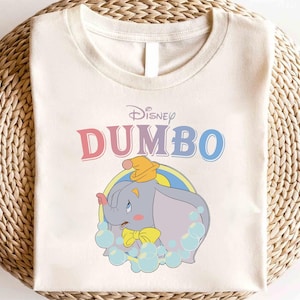 Disney Dumbo Watercolor Shirt, Disney Dumbo Shirt, Dumbo The Flying Elephant Shirt, Magic Kingdom Shirt, Disney Famaily Vacation Shirt