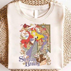 Disney Sleeping Beauty Shirt, Disney Princess Aurora Shirt, Disney Princess Shirt, Disney Maleficient Shirt,Sleeping Beauty Characters Shirt