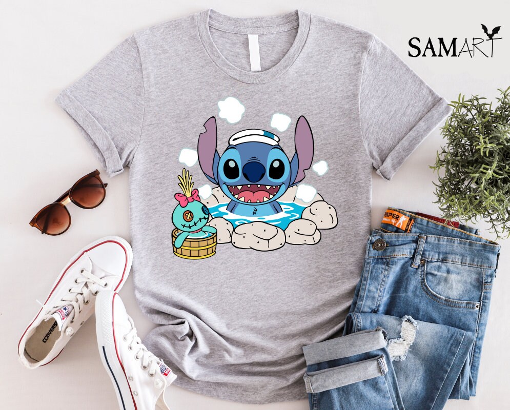 Disney Stitch Sketch Portait Shirt, Lilo and Stitch Shirt,disney