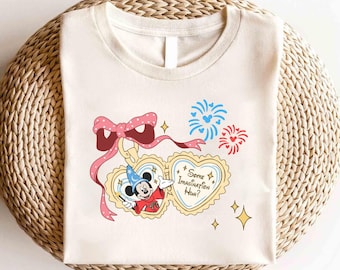 Disney Fantasmic Coquette Bow Shirt, Disney Fantasmic Shirt, Disney Magic Kingdom Shirt, Mickey Fantasmic Shirt, Disney Trip Shirt