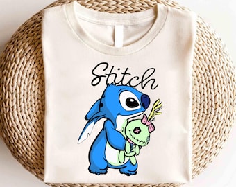 Camiseta de Disney Lilo y Stitch Friends, camiseta de Disney Stitch, camiseta de Stitch Ohana, camiseta de Ohana Means Family, camiseta de Magic Kingdom, camiseta de Hawaii