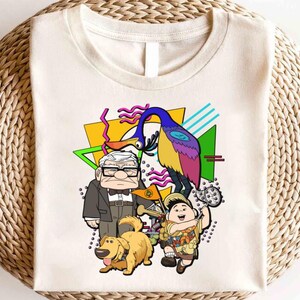Disney Pixar Up Movie Friends Shirt, Disney Carl And Ellie Shirt,Up Movie Shirt, Disney Family Matching Shirt,Magic Kingdom Shirt,Carl Shirt