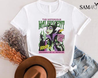 Disney Vintage Maleficent Portrait Shirt, Disney Sleeping Beauty