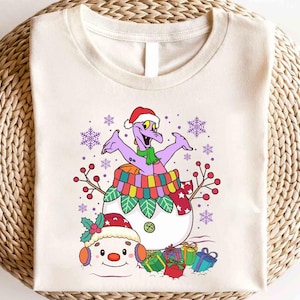 Figment Purple Dragon Christmas Shirt, Disney Figment Epcot Christmas Shirt, One Little Spark Christmas Shirt,Disney Christmas Party Shirt