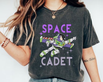 Maglietta Buzz Lightyear Space Cadet Disney Pixar, maglietta Buzz Lightyear, maglietta da film Toy Story, maglietta da viaggio Disney, maglietta Toy Story