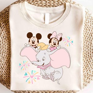 Disney Dumbo Mickey Minnie Balloon Shirt, Disney Dumbo Shirt, Disney Mickey And Minnie Shirt, Mickey Ears Shirt, Dumbo Flying Elephant Shirt