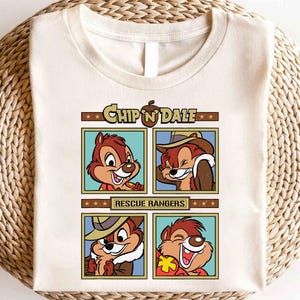 Disney Chip and Dale Safari Shirt, Disney Family Trip Shirt, Disney Double Trouble Shirt, Disney Couple Shirt, Disney Animal Kingdom Shirt