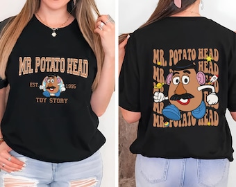 Disney Two-Sided Toy Story Mr. Potato Shirt,Disney Mr. Potato Head Shirt,Toy Story Shirt, Disney Woody Shirt,Disney Trip Tee, Birthday Gift