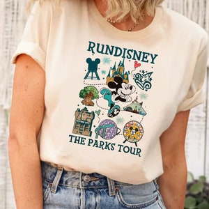 Micky Run Disney Marathon The Parks Tour Shirt, Walt Disneyworld Marathon 2024 Shirt, Disney Laufshirt, Disneyland MickyMarathon Shirt