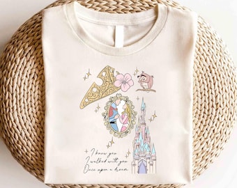 Maglietta La Bella Addormentata Disney, Maglietta con fiocco Coquette della Principessa Aurora Disney, Maglietta Principessa Disney, Maglietta Disney Aurora, Maglietta con fiocco Coquette