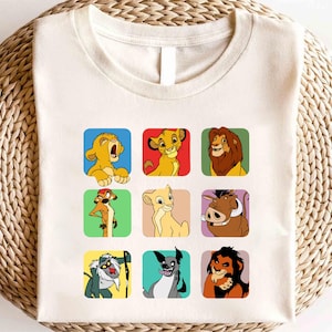 Disney The Lion King Friends Shirt, Simba Nala Shirt, Mufasa Shirt, The Lion King Birthday Shirt,Disney Animal Kingdom Shirt,Lion King Shirt