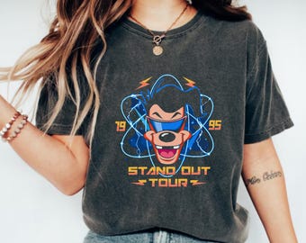 Disney 90s A Goofy Movie Powerline Stand Our Tour 95 Shirt, Max Roxanne Powerline Shirt, Disney A Goofy Movie Shirt, Disney A Goofy Shirt
