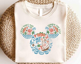 Maglietta con orecchie della principessa Disney Moana, Maglietta Disney Moana Maui Hei Hei Pua Simea, Maglietta con personaggi Disney Moana, Maglietta della principessa Disney Moana