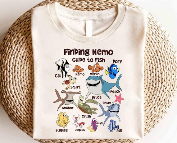 ディズニー ファインディング・ニモ 魚のガイド シャツ