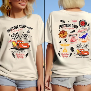 Disney Lightning McQueen Shirt, Radiator Springs Shirt, Disney Cars Land Shirt, Cars Characters Shirt, Piston Cup Shirt, Disney Cars Shirt