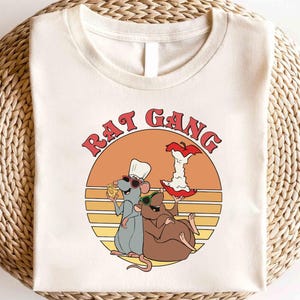 Disney Ratatouille Remy And Emile Rat Gang Shirt, Little Chef Remy Shirt, Remy Gusteau&#39;s Shirt, Disney Ratatouille Shirt, Chef Remy Shirt