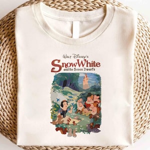 Disney Snow White and The Seven Dwarfs Shirt, Princess Characters Shirt,Birthday Girl Trip Shirt,Disney Girls Trip Shirt,Magic Kingdom Shirt