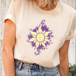 Disney Tangled Princess Rapunzel Sunshine Doodle Shirt,Rapunzel Princess Shirt,Disney Princess Shirt,Tangled Rapunzel Shirt,Girls Trip Shirt