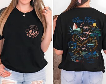 Camisa de personajes del Rey León de Disney, camisa de Disney Simba Timon Pumbaa, camisa de Disney Hakuna Matata, camisa de Disney Animal Kingdom, camisa de Disney Safari