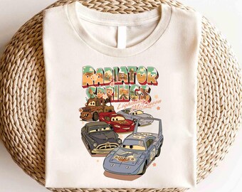 Disney Cars Lightning Mcqueen Shirt, Disney Tow Mater Shirt, Disney Cars Character Shirt, Disney Cars Matching Shirt, Radiator Springs Shirt