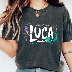 Disney Luca Shirt, Disney Luca Charaktere Shirt, Disney Süß Luca Alberto Shirt, Disney Luca und Freunde Shirt, Disney Familien Reise Shirt