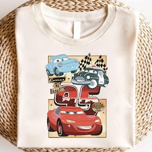 Disney Cars Lightning Mcqueen Shirt, Disney Cars Shirt, Disney Cars Charakter Shirt, Heizkörper Springs Shirt