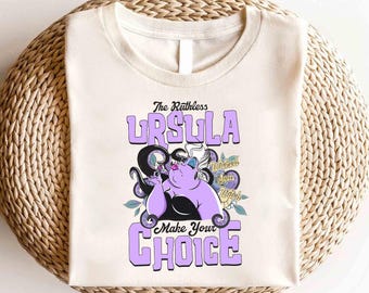 Disney Villains Ursula The Little Mermaid Shirt, Sea Witch Ursula Quoets Matching Shirt, Disney Villains Shirt, Disney Magic Kingdom Shirt