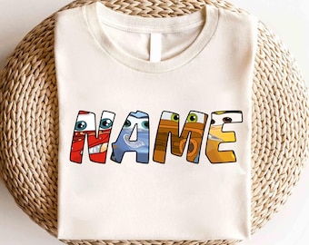 Disney Cars Custom Name Shirt, Disney Lightning McQueen Shirt, Disney Cars Matching Shirt, Piston Cup Shirt, Disney Cars Birthday Shirt