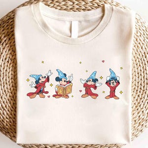 Disney Mickey Fantasy Shirt, Disney Fantasmic Shirt, Disney Mickey Mouse Shirt,Magic Trip Gift,Mickey Watercolor Shirt,Mickey Sorcerer Shirt