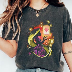 Disney Rapunzel Princess Silhouette Portrait Shirt,Disney Princess Shirt,Tangled Rapunzel Shirt,Disney Girls Trip Shirt,Disney Tangled Shirt