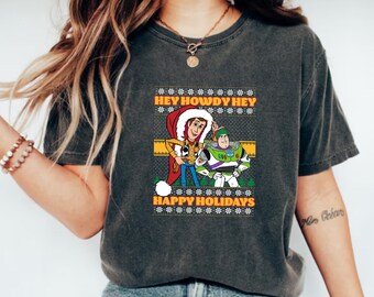 Disney Toy Story Friends Merry Christmas Shirt, Toy Story Character Christmas Shirt, Disney Matching Christmas Shirt, Christmas Party Shirt