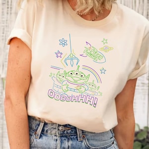 Camicia Toy Story Pizza Planet, Camicia Disney Pizza Planet, Camicia Amante della Pizza, Camicia Aliena Toy Story, Camicia Viaggio Disney, Maglietta Vacanze Disneyland