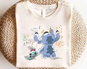 Disney Lilo And Stitch Friends Shirt, Disney Stitch Shirt, Stitch Ohana Shirt, Ohana Means Family Shirt, Magic Kingdom Shirt, Hawaii Shirt