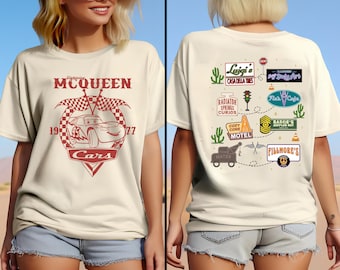 Disney Lightning McQueen Shirt, Radiator Springs Shirt, Disney Cars Land Shirt, Cars Characters Shirt, Piston Cup Shirt, Disney Cars Shirt