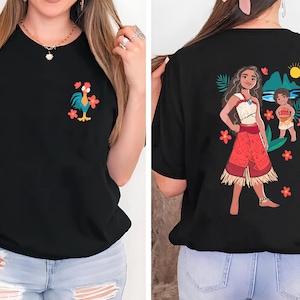 Disney Princess Moana Shirt, Disney Moana Shirt, Disney Moana Family Matching Shirt, Disney Hei Hei And Pua Shirt, Disney Princess Shirt