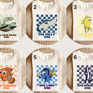 Disney Benutzerdefinierte finden Shirt, findet Nemo Shirt, Animal Kingdom Shirt, findet Nemo Charakter Shirt, findet Nemo Geburtstagsparty Shirt