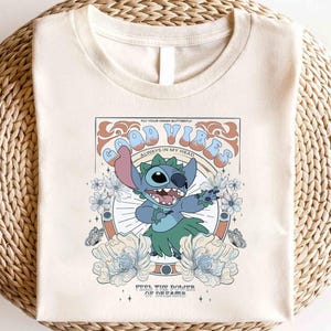Maglietta Disney Lilo e Stitch Friends, Maglietta Disney Stitch, Maglietta Stitch Ohana, Maglietta Ohana significa famiglia, Maglietta Magic Kingdom, Maglietta Hawaii