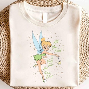 Disney Tinkerbell Shirt, Disney Princess Tinkerbell Shirt,Disney Tinkerbell Neverland Shirt,Disney Matching Family Shirt,Magic Kingdom Shirt